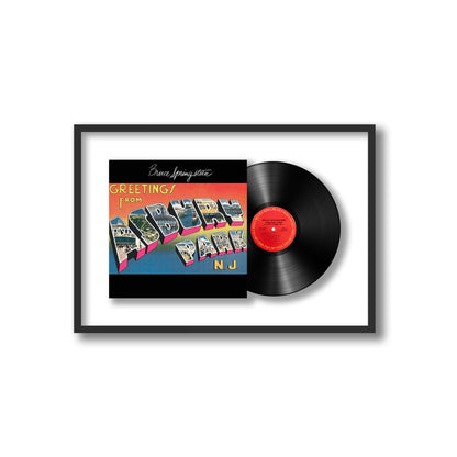 Bruce Springsteen Greetings From Asbury Park, N.J. Framed Vinyl Record