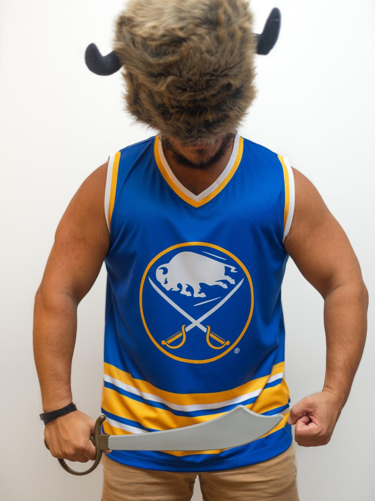 Buffalo Sabres Royal Blue Hockey Tank