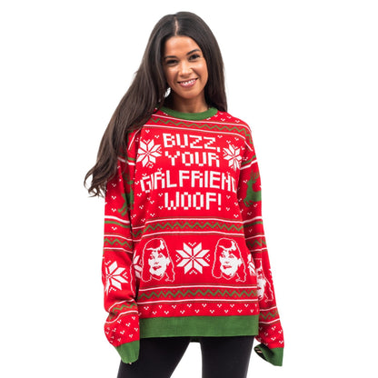 Funniest Unisex Ugly Knitted Christmas Holiday Pullover Sweater
