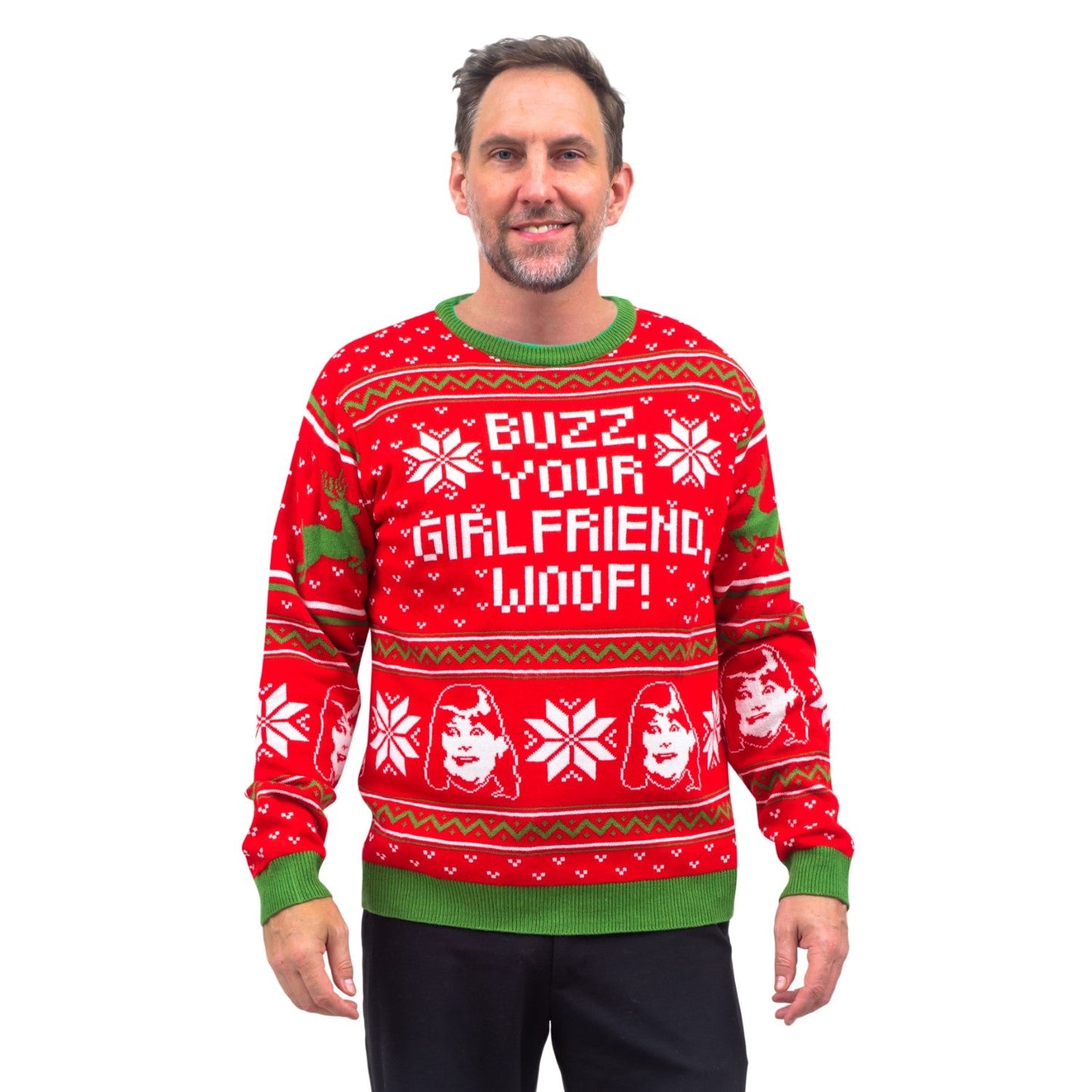 Funniest Unisex Ugly Knitted Christmas Holiday Pullover Sweater