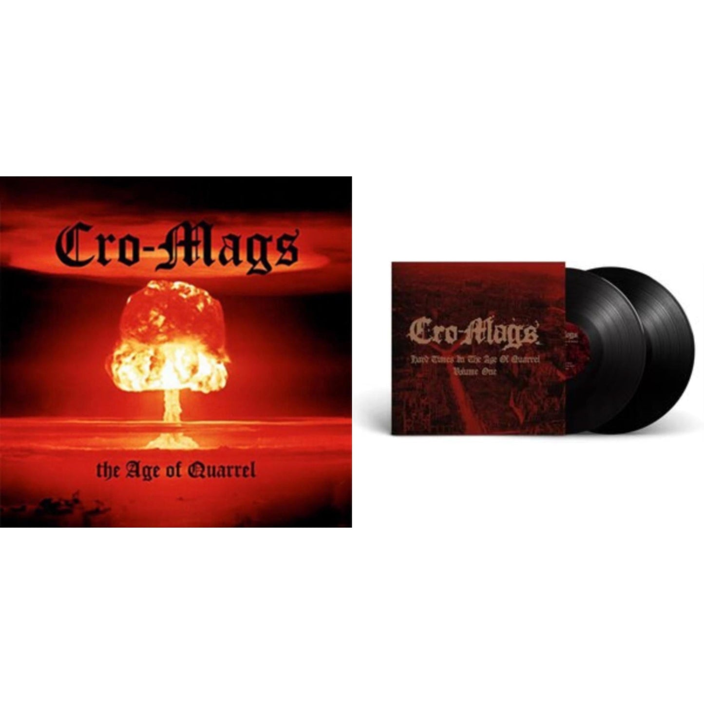 Cro-Mags - Age Of Quarrel & Hard Times In The Age Of Quarrel: Vol 1 (2LP)