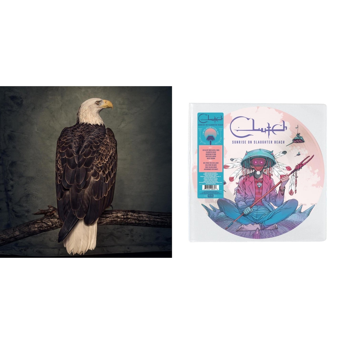 Clutch - Sunrise On Slaughter Beach (Picture Disc) & Book Of Bad Decisions - LP Vinyl Bundle
