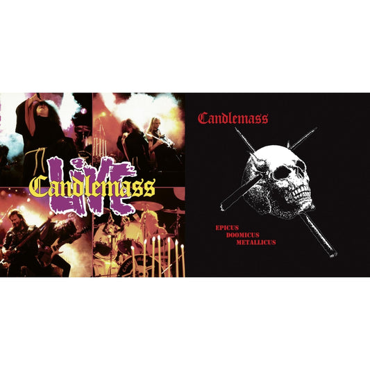 Candlemass - Candlemass Live & Epicus Doomicus Metallicus - LP Vinyl Bundle