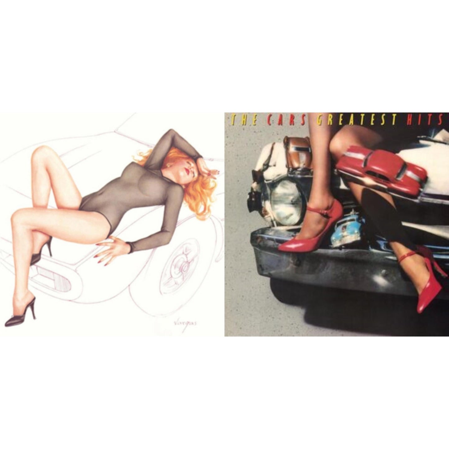 Cars - Greatest Hits (Translucent Ruby Red LP Vinyl) (Rocktober) & Candy-O (Expanded Edition/2LP)