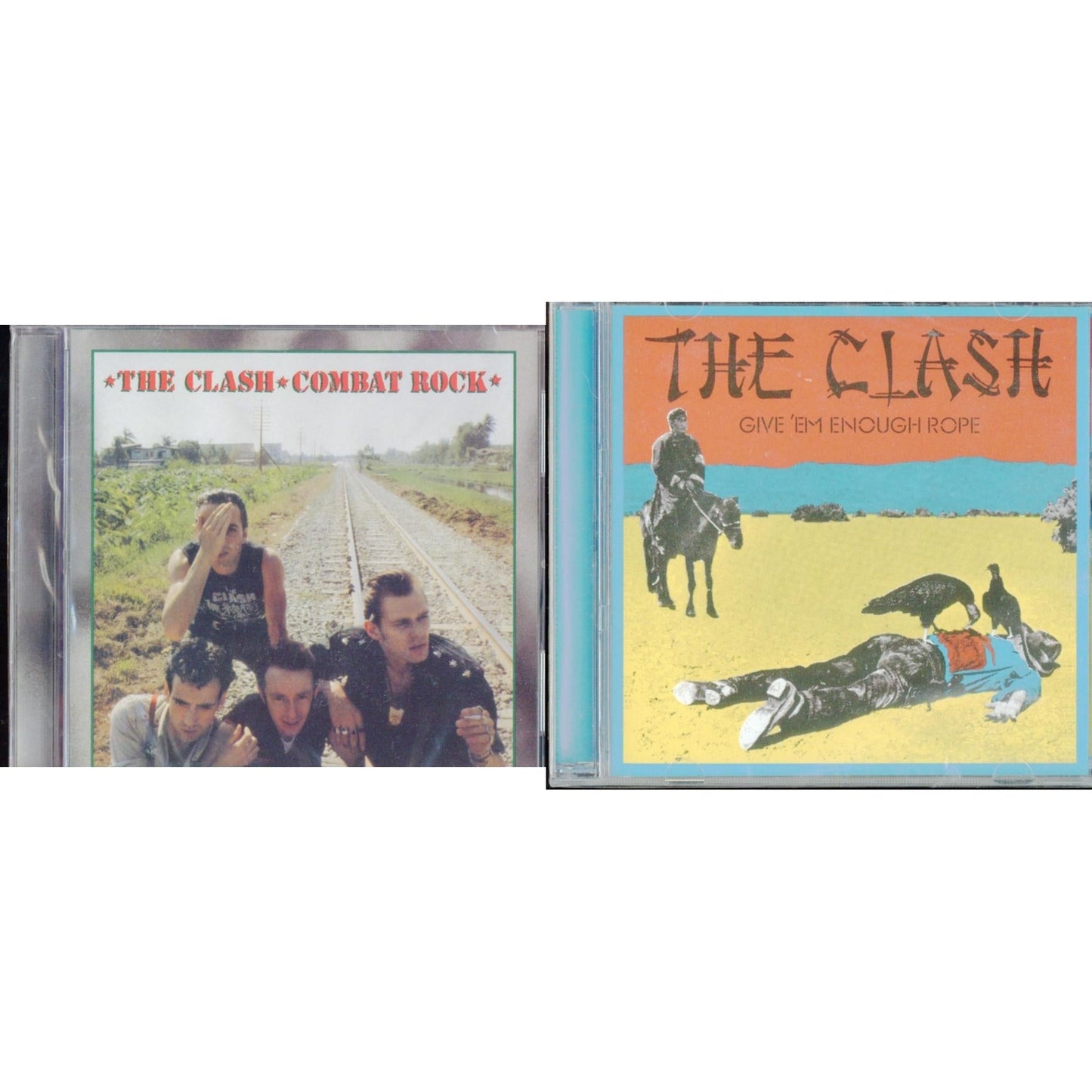 Clash - Give Em Enough Rope & Combat Rock - CD Bundle