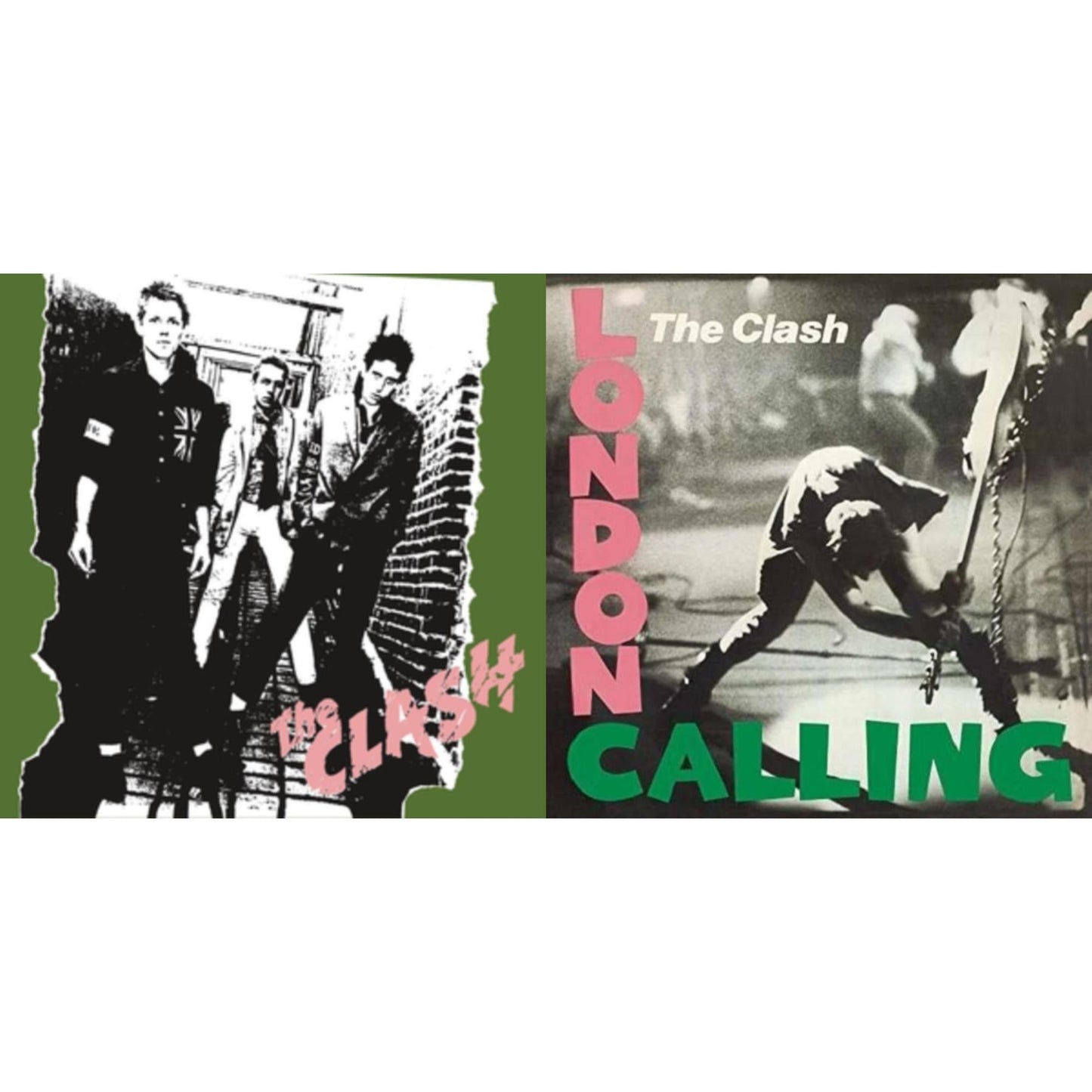Clash - Clash (180G/Remastered) & London Calling - LP Vinyl Bundle
