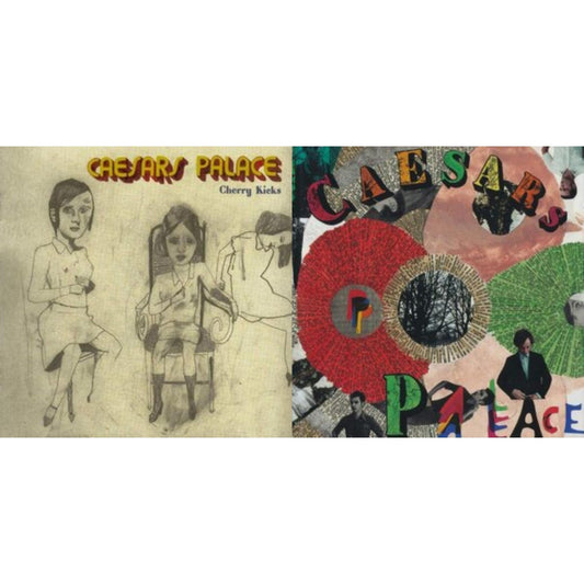 Caesars - Cherry Kicks (Picture Fanzine) & Youth Is Wasted On The Young (Fanzine) - LP Vinyl Bundle