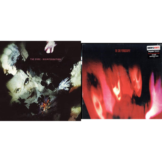 Cure - Pornography (180G) & Disintegration - LP Vinyl Bundle