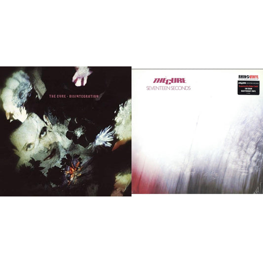 Cure - Seventeen Seconds (180G) & Disintegration - LP Vinyl Bundle