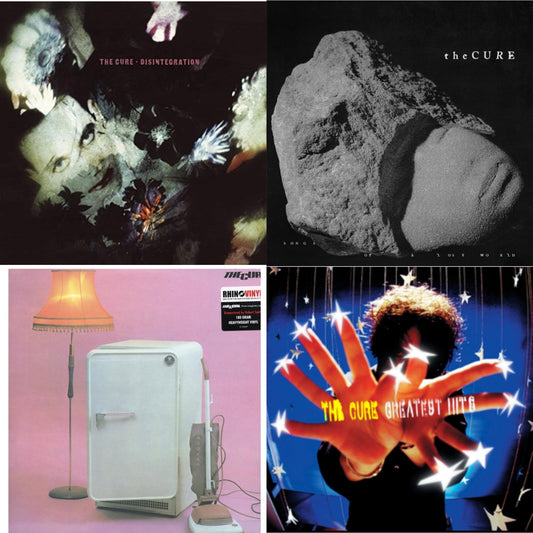 Cure - Greatest Hits (2LP) & Three Imaginary Boys (180G) & Disintegration & Songs Of A Lost World (Biovinyl/180G)
