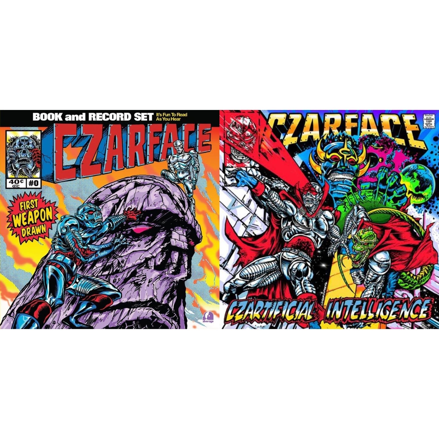 Czarface - First Weapon Drawn (Sky Blue LP Vinyl) & Czartificial Intelligence