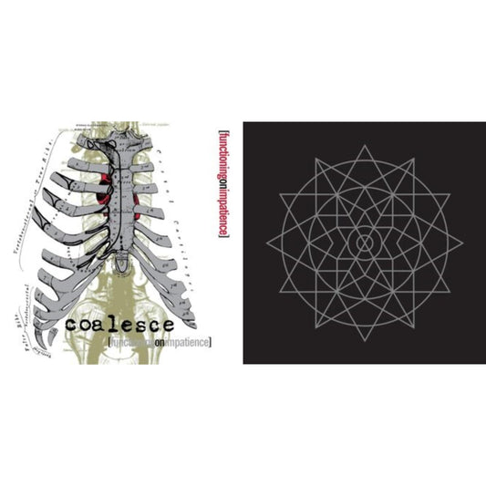 Coalesce - Ox (Custom Merge With Splatter LP Vinyl) & Functioning On Impatience (White With Splatter LP Vinyl)