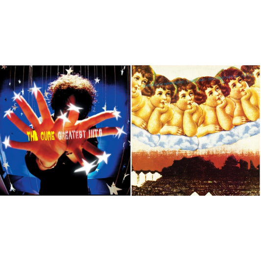 Cure - Greatest Hits (2LP) & Japanese Whispers: The Cure Singles Nov 82:Nov 83 (Clear LP Vinyl/Transclear Sleeve W/ Inner Bag)
