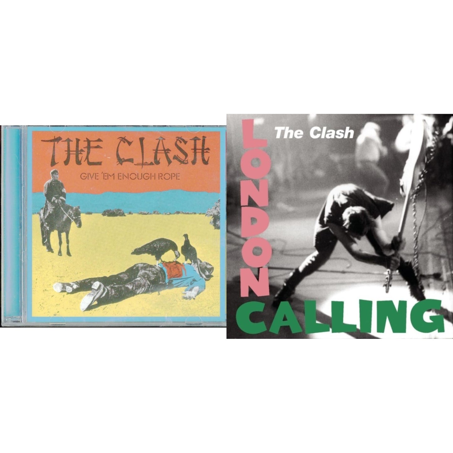 Clash - Give Em Enough Rope & London Calling - CD Bundle