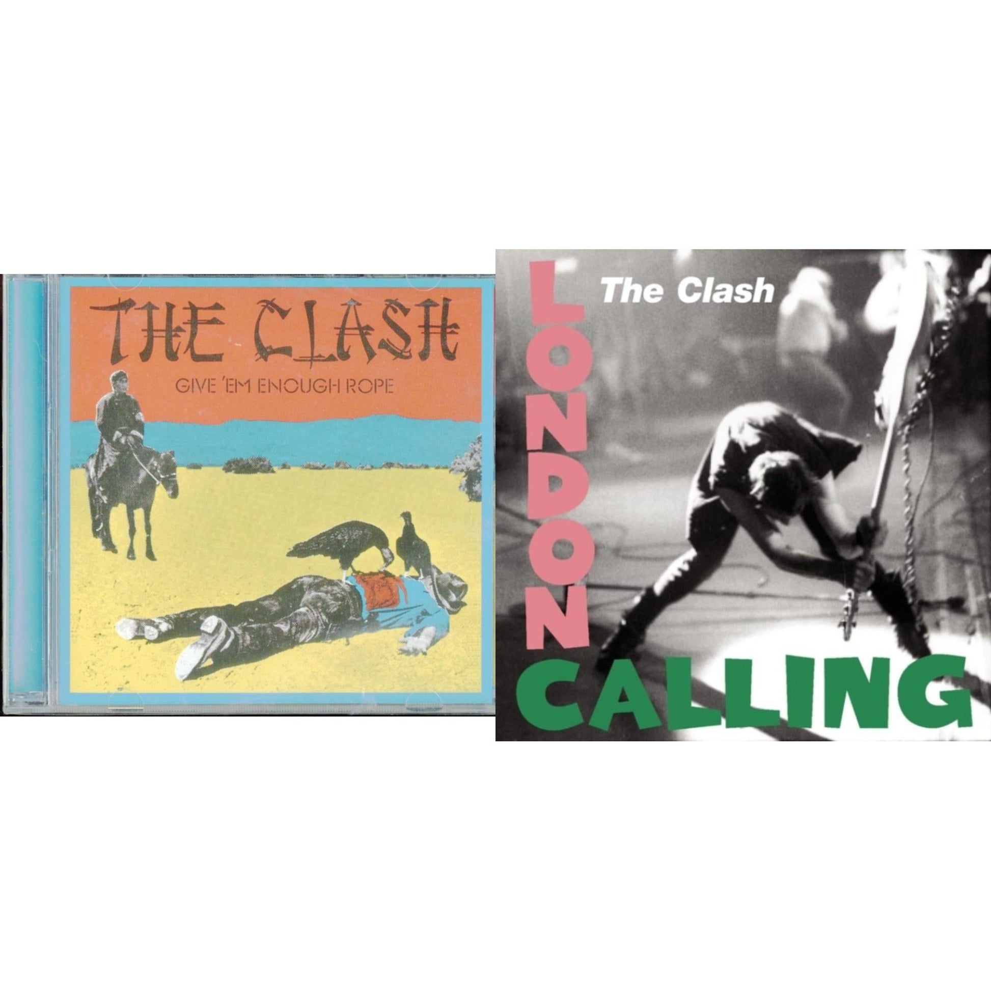 Clash - Give Em Enough Rope & London Calling - CD Bundle