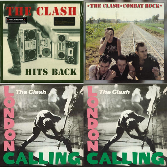 Clash - Hits Back (180G) & Combat Rock (180G/Remastered) & London Calling & London Calling (2LP/180G/Remastered)