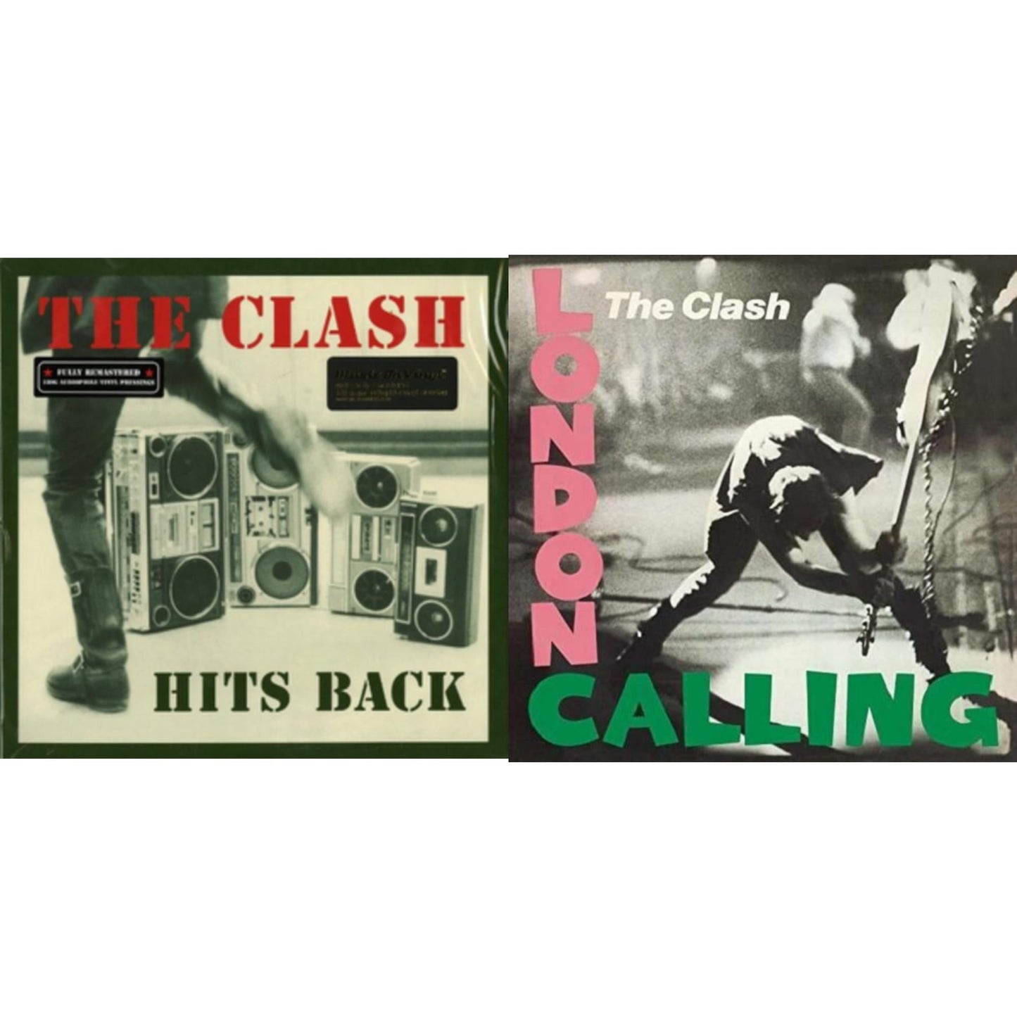 Clash - Hits Back (180G) & London Calling - LP Vinyl Bundle