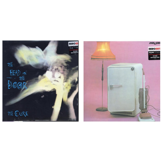 Cure - Head On The Door (180G) & Three Imaginary Boys (180G) - LP Vinyl Bundle