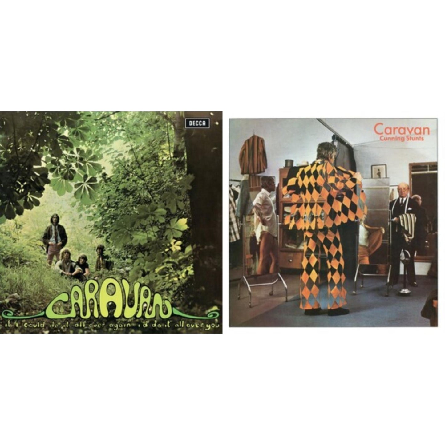 Caravan - If I Could Do It All Over Again, I'd Do It All Over You & Cunning Stunts - LP Vinyl Bundle