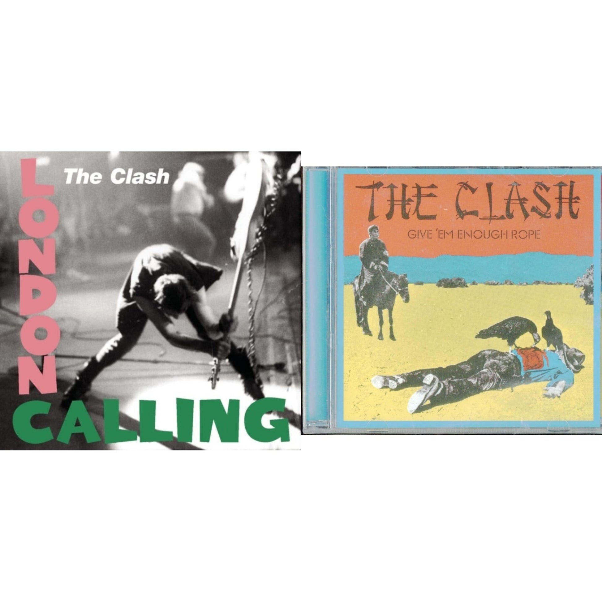Clash - Give Em Enough Rope & London Calling - CD Bundle