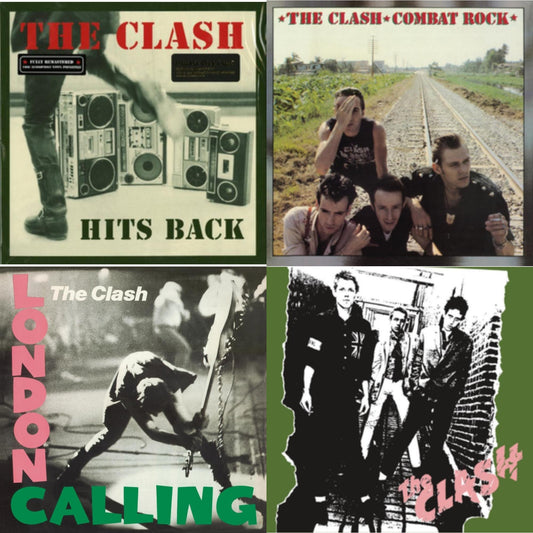 Clash - Hits Back (180G) & Combat Rock (180G/Remastered) & London Calling (2LP/180G/Remastered) & Clash (180G/Remastered)