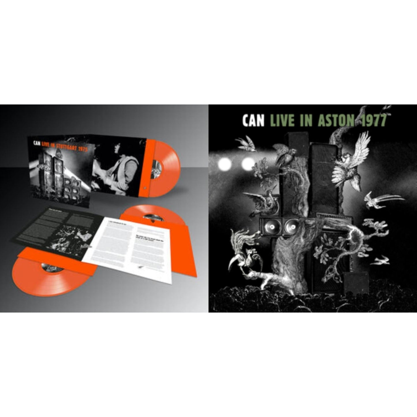 Can - Live Stuttgart 1975 (Orange Vinyl/3LP) & Live In Aston 1977