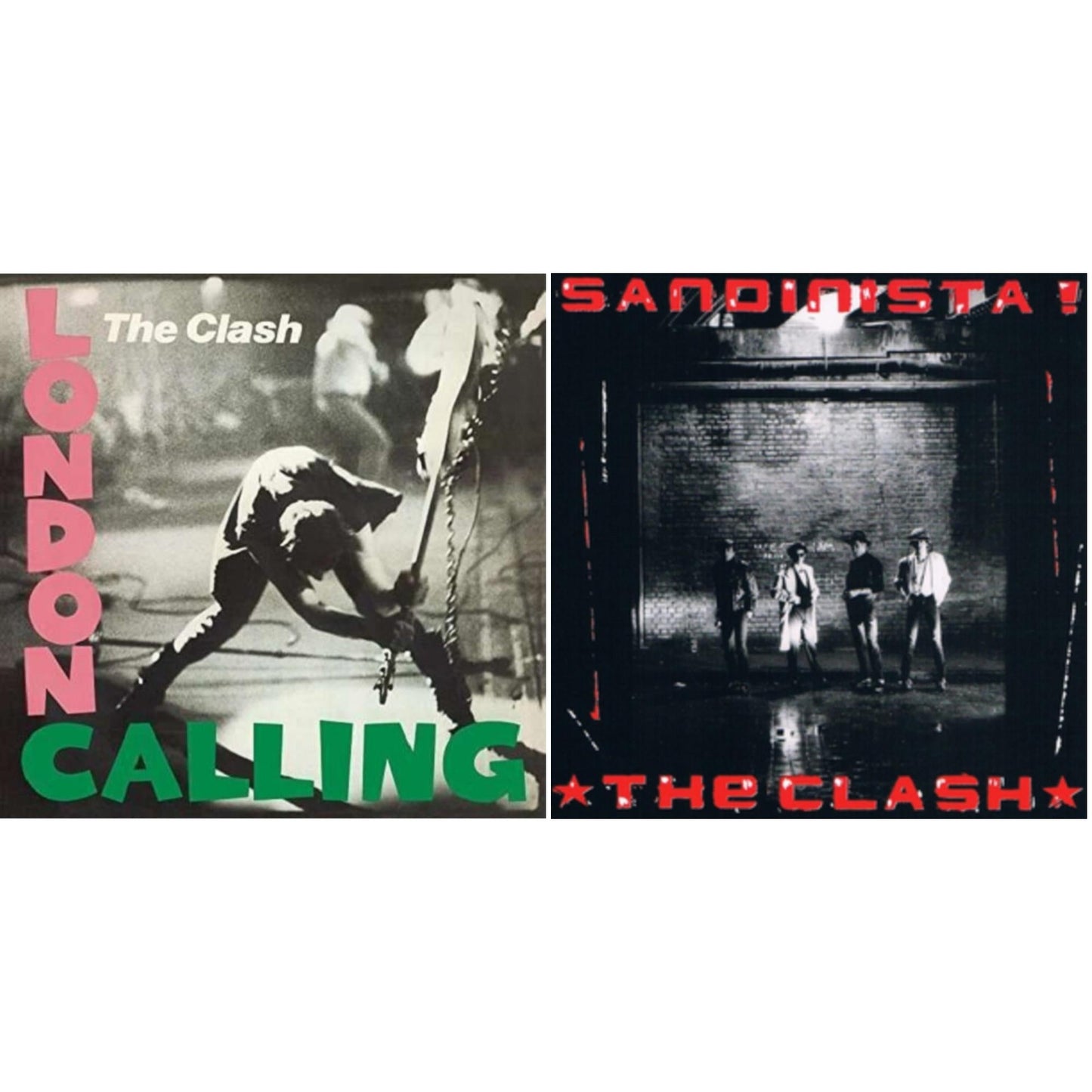 Clash - London Calling & Sandinista - LP Vinyl Bundle