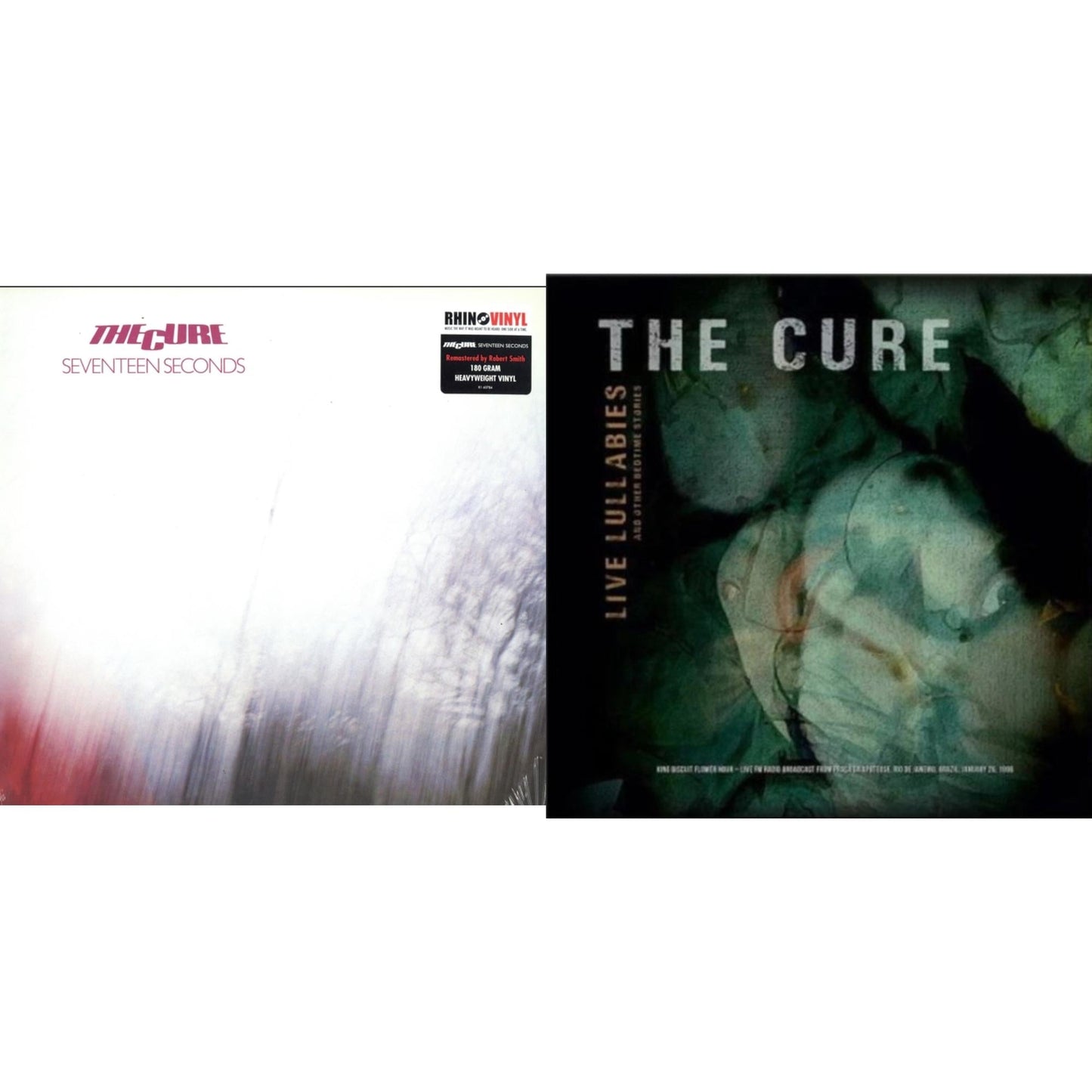Cure - Seventeen Seconds (180G) & Live Lullabies & Other Bedtime Stories (Yellow LP Vinyl)