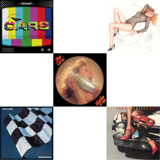 Cars - Greatest Hits (Translucent Ruby Red LP Vinyl) (Rocktober) & Candy-O (Expanded Edition/2LP) & Panorama (Expanded Edition/2LP) & Moving In Stereo: Best Of (2LP/180G) & Shake It Up (Expanded) (2LP/180G)