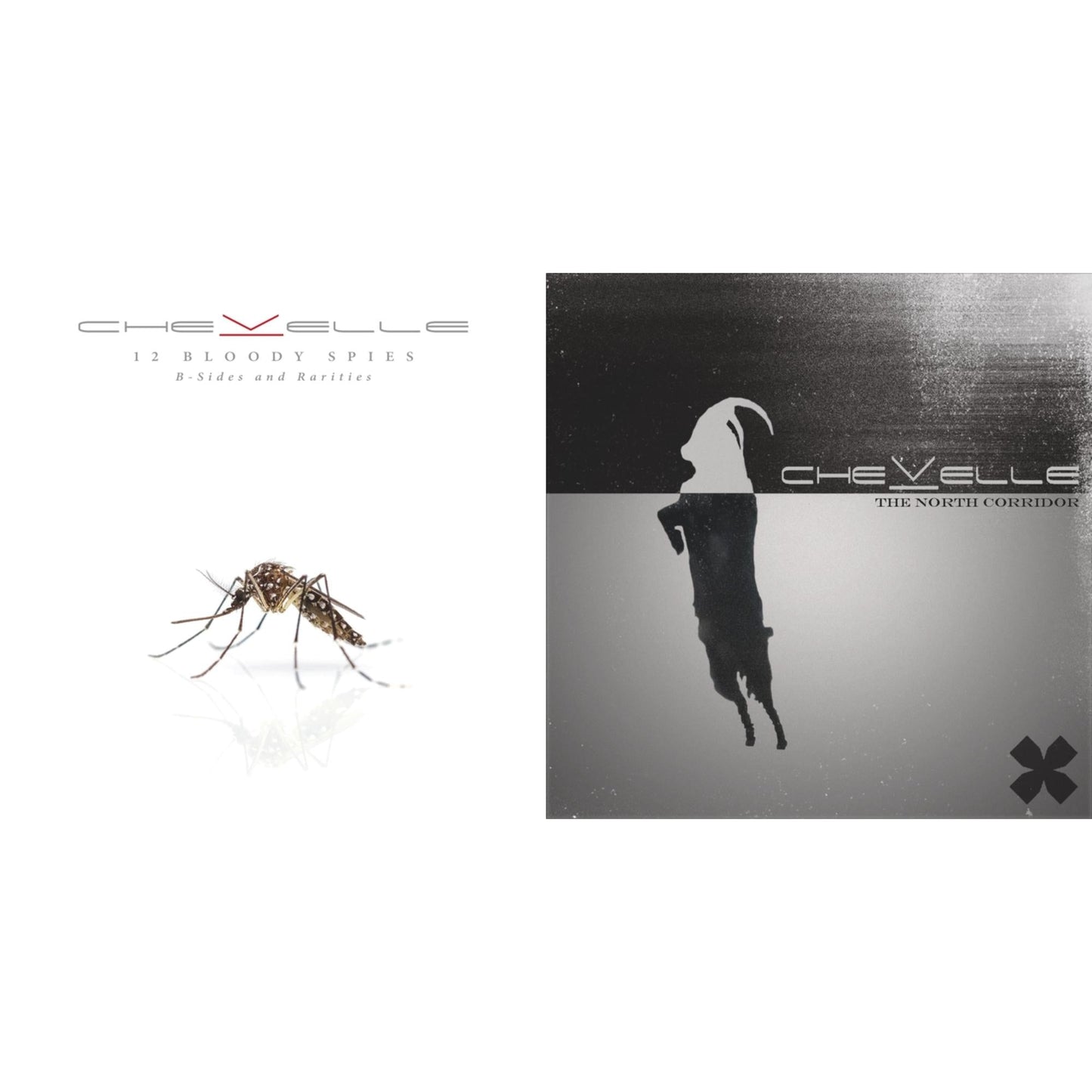 Chevelle - 12 Bloody Spies: B-Sides And Rarities (150G/Dl Code) & North Corridor (150G/Dl Card) - LP Vinyl Bundle