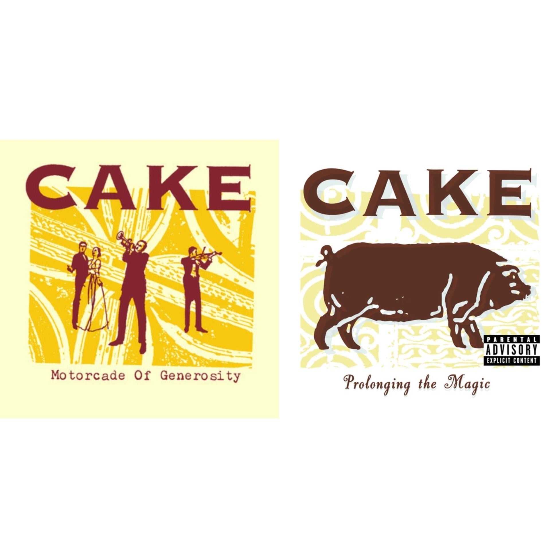 Cake - Motorcade Of Generosity & Prolonging The Magic - CD Bundle