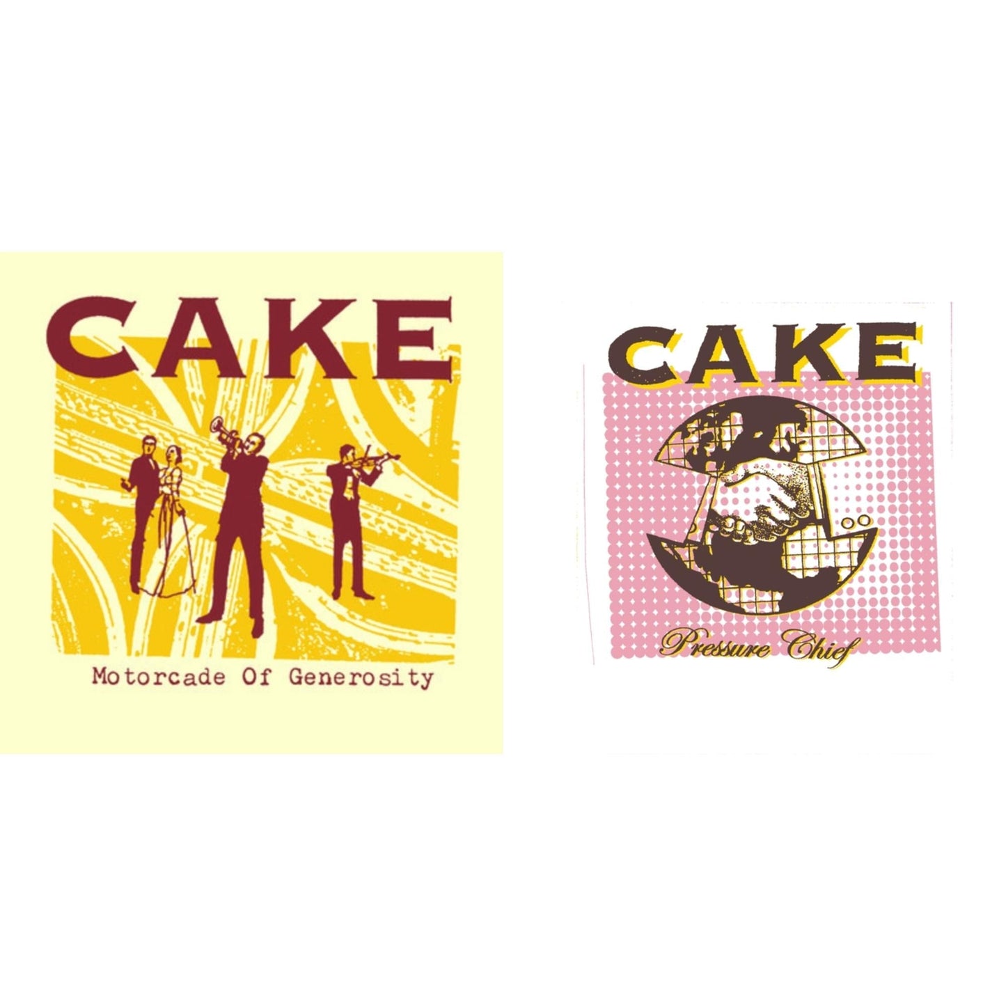 Cake - Motorcade Of Generosity & Pressure Chief - CD Bundle