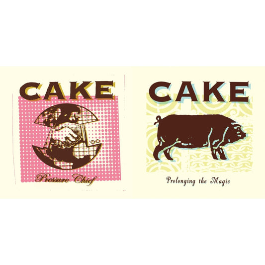 Cake - Pressure Chief & Prolonging The Magic (180G) - LP Vinyl Bundle