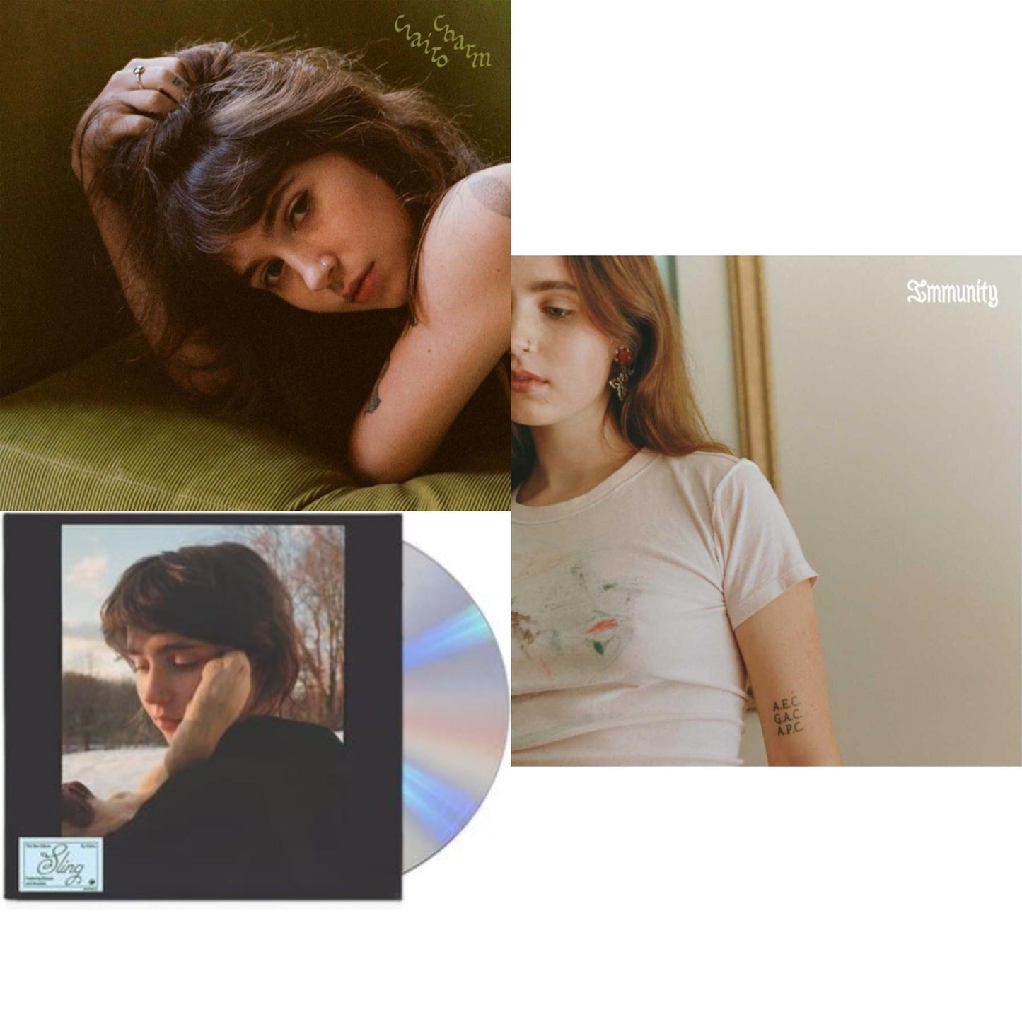 Clairo - Charm & Sling & Immunity (X) - CD Bundle