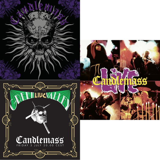 Candlemass - Candlemass Live & Green Valley Live & Sweet Evil Sun (2LP)