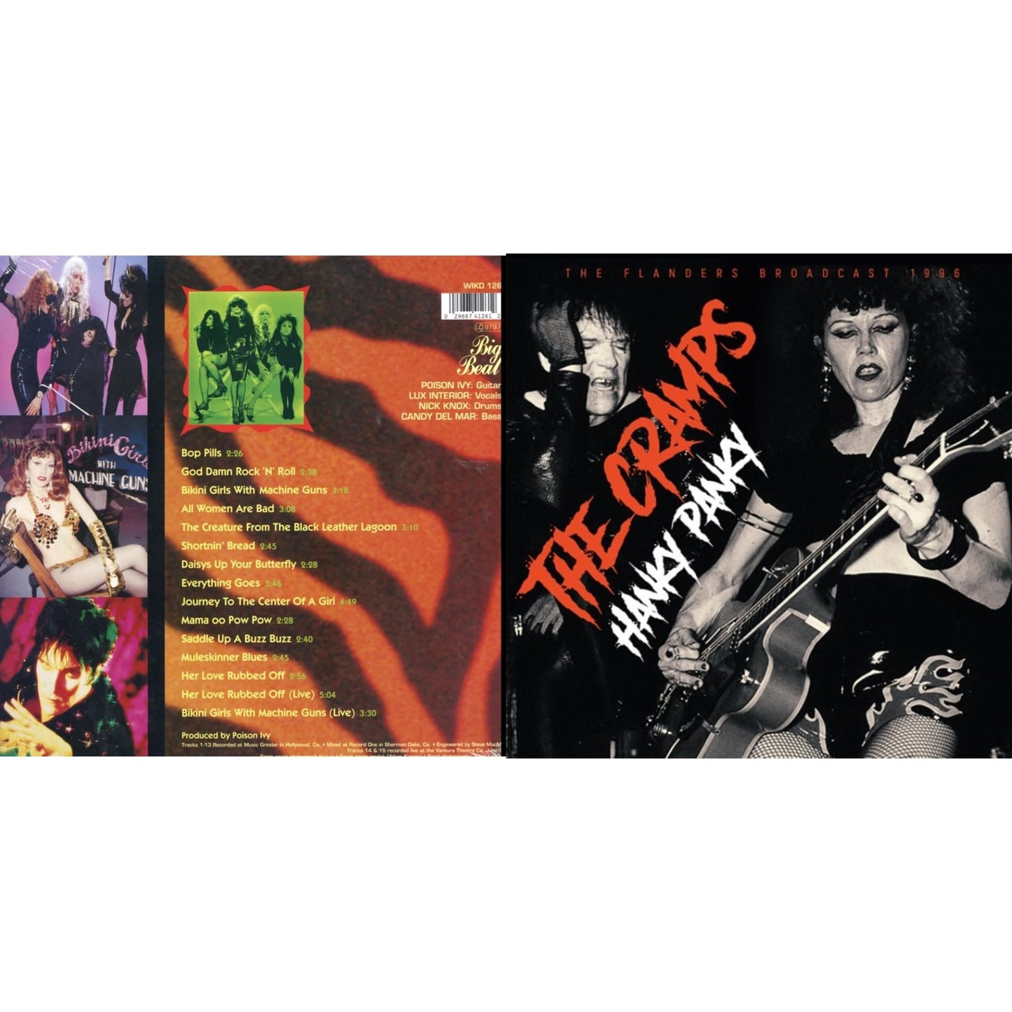 Cramps - Stay Sick & Hanky Panky (Red Vinyl/2LP)
