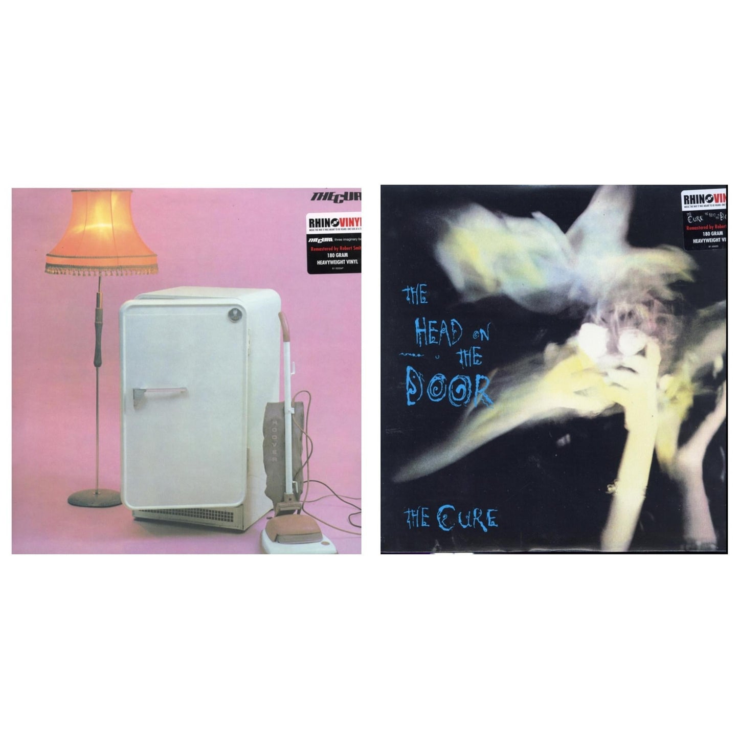 Cure - Three Imaginary Boys (180G) & Head On The Door (180G) - LP Vinyl Bundle
