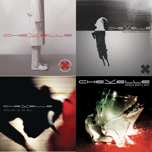 Chevelle - This Type Of Thinking (Could Do Us In) & North Corridor & Hats Off To The Bull & Wonder What's Next - CD Bundle