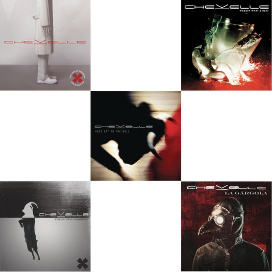 Chevelle - This Type Of Thinking (Could Do Us In) & North Corridor & Hats Off To The Bull & Wonder What's Next & La Gargola - CD Bundle