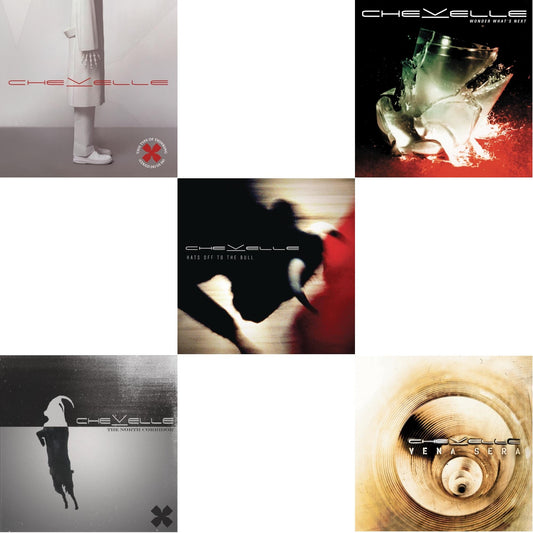Chevelle - This Type Of Thinking (Could Do Us In) & North Corridor & Hats Off To The Bull & Wonder What's Next & Vena Sera - CD Bundle