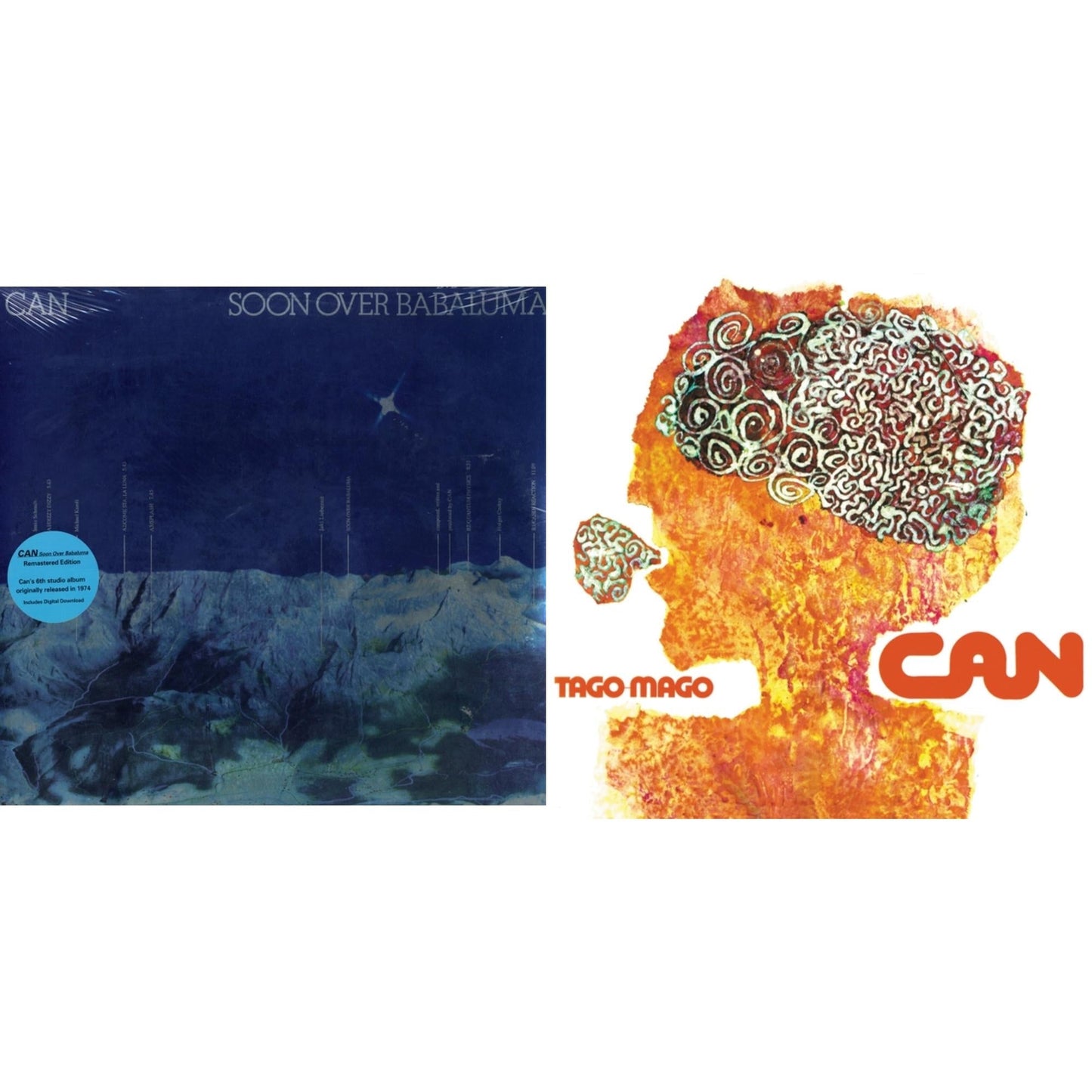 Can - Soon Over Babaluma & Tago Mago (Limited Edition Orange LP Vinyl)