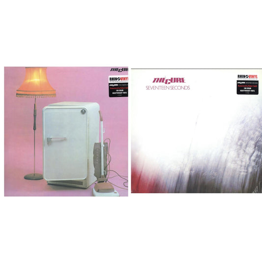 The Cure - Three Imaginary Boys (180G) & Seventeen Seconds (180G) - LP Vinyl Record Bundle