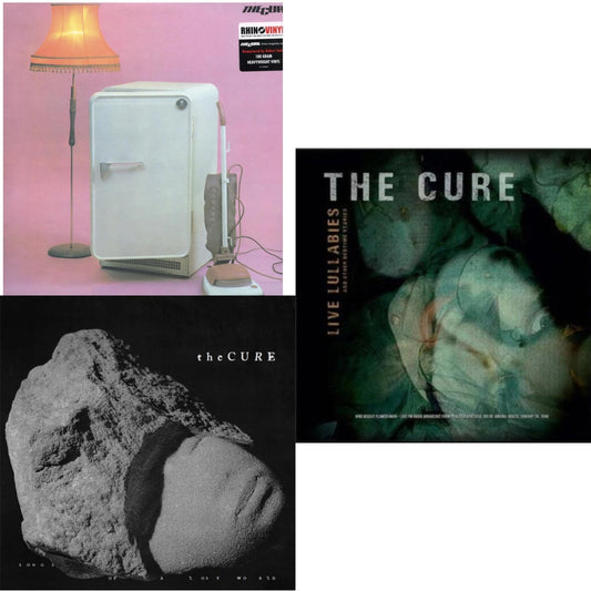 Cure - Three Imaginary Boys (180G) & Songs Of A Lost World (Biovinyl/180G) & Live Lullabies & Other Bedtime Stories (Yellow LP Vinyl)