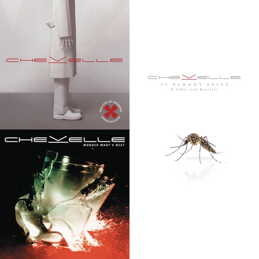 Chevelle - 12 Bloody Spies: B-Sides And Rarities (150G/Dl Code) & Wonder What's Next & This Type Of Thinking (Could Do Us In) (150G) - LP Vinyl Bundle