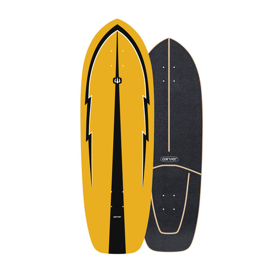 Carver Thunder Surfskate Deck (V4) - 30.75ƒ??