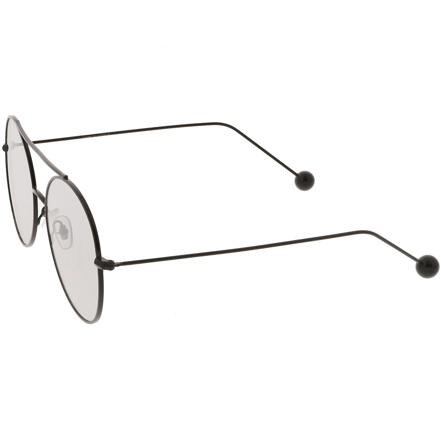 Premium Oversize Color Oval Plat Lens Aviator Sunglasses C498