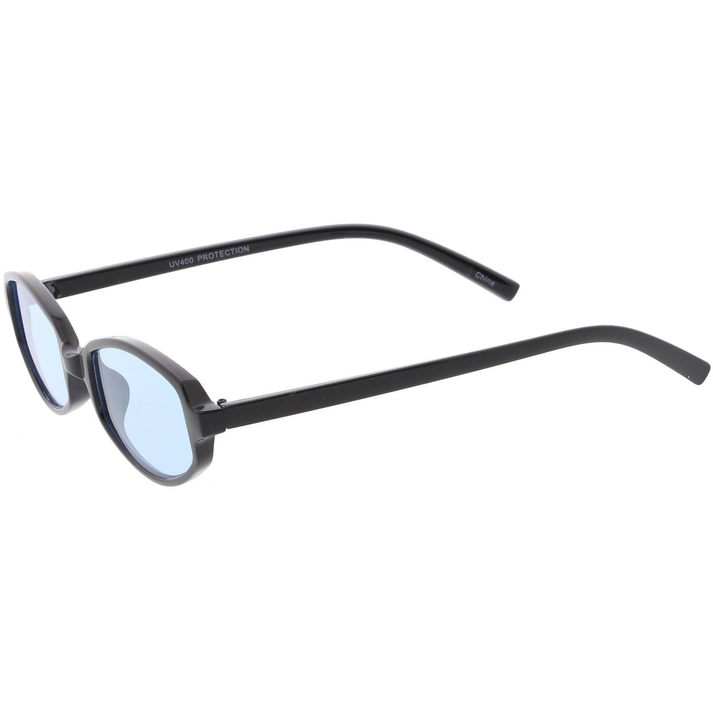 Retro Small Rectangle Color Toned Lens Sunglasses C751