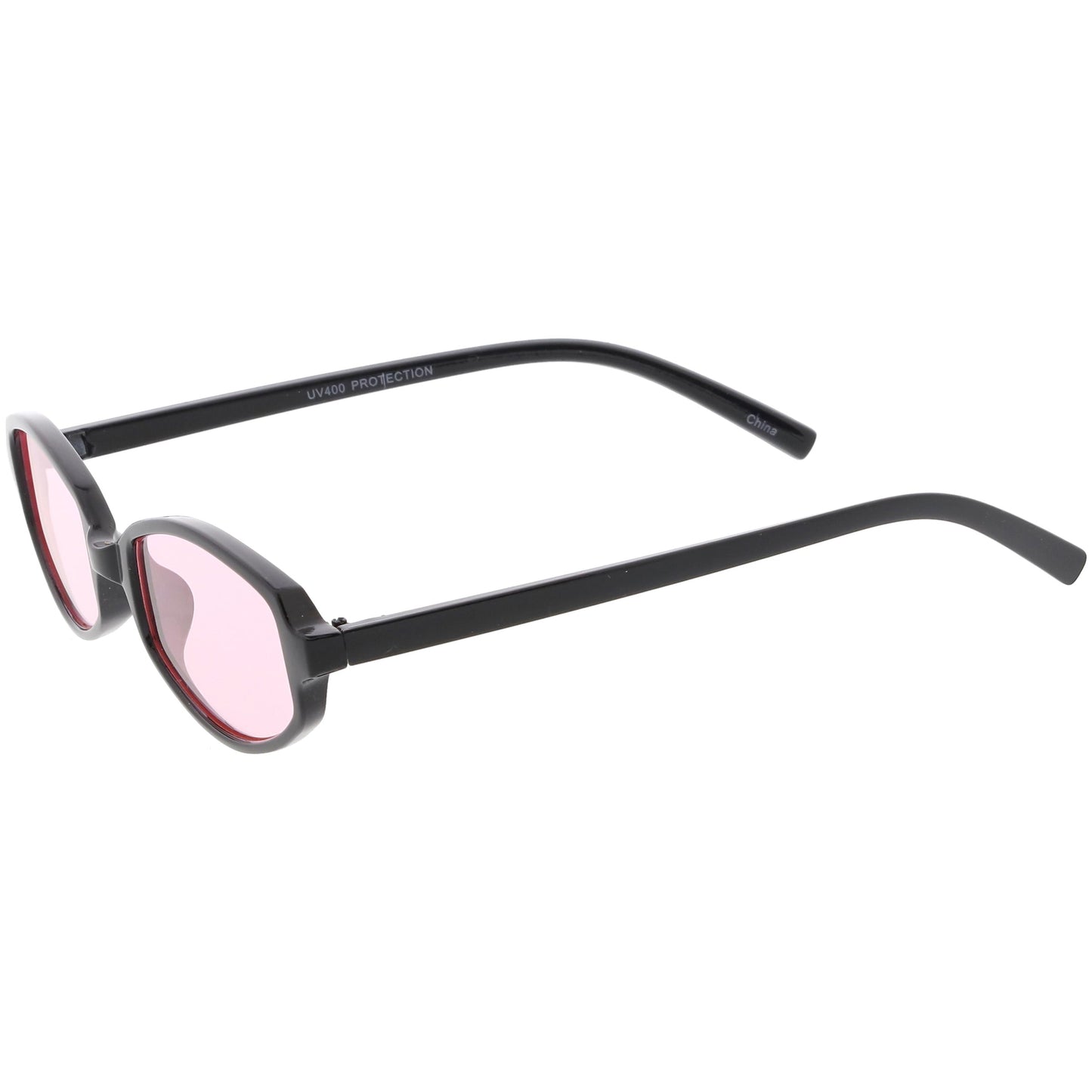 Retro Small Rectangle Color Toned Lens Sunglasses C751