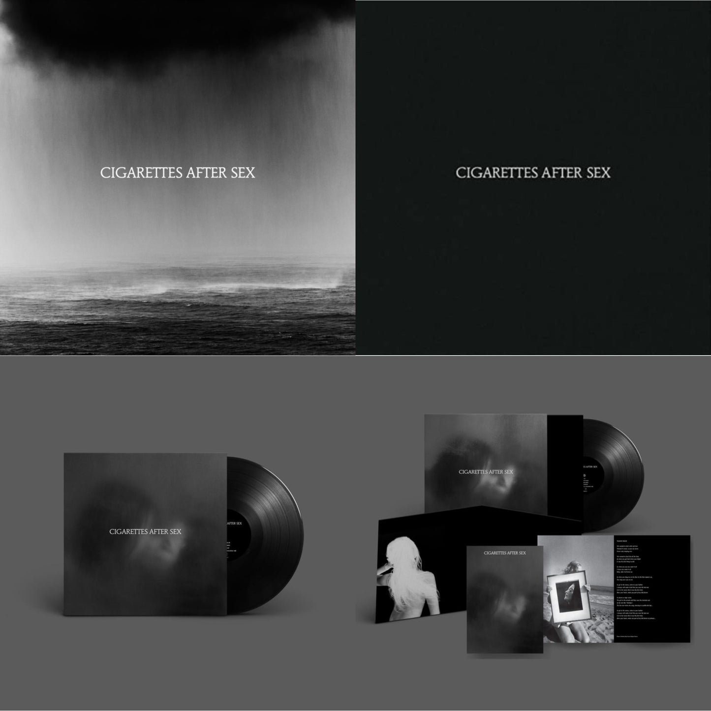 Cigarettes After Sex - Cry & Cigarettes After Sex & X's & X's (Deluxe) - LP Vinyl Bundle