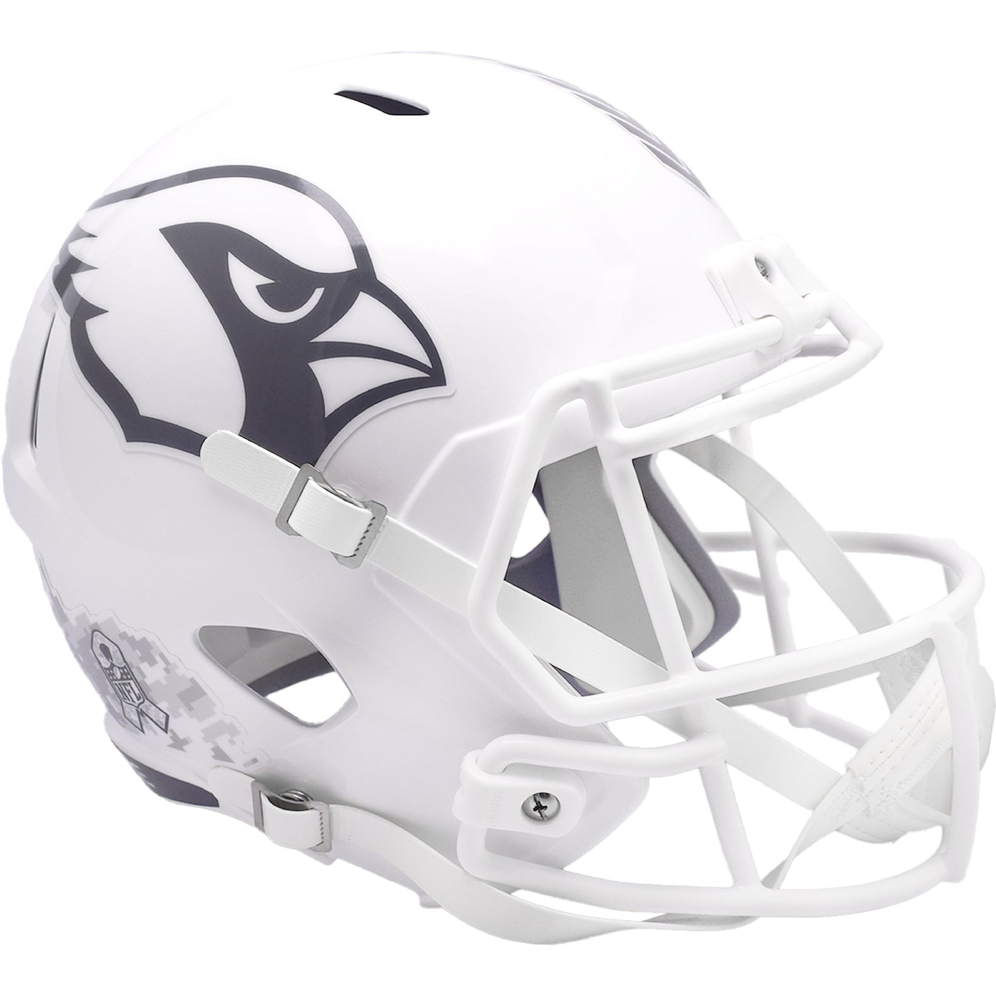 Arizona Cardinals 2024 Salute to Service Riddell Speed Replica Football Helmet